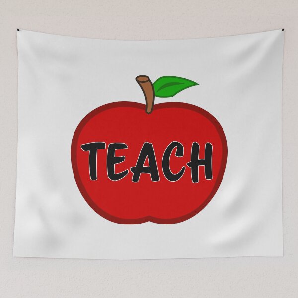 Item preview, Teach- Apple designed and sold by alydee.