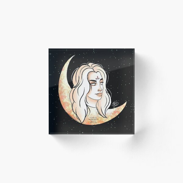 Lauren ft. La luna Bloque acrílico