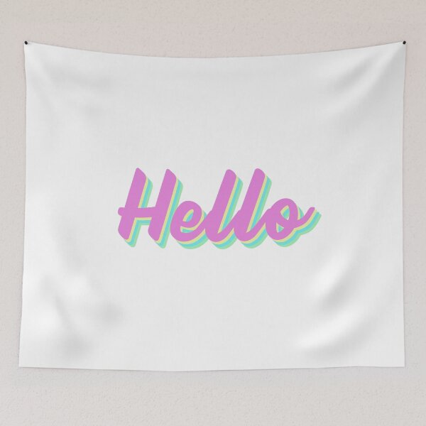 Item preview, Hello Sticker! designed and sold by Becca De Rosa.