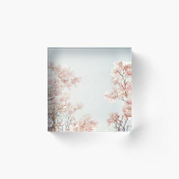 magnolia Acrylic Block