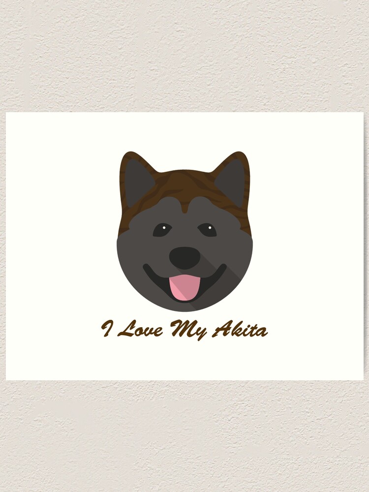 i love my akita