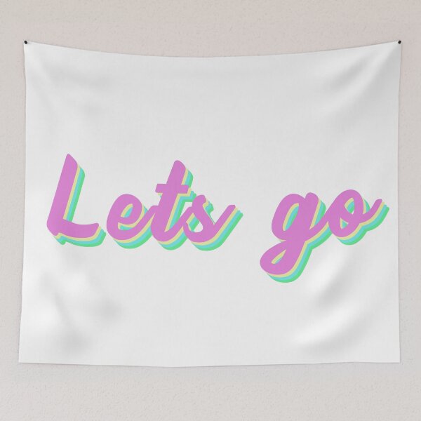 Item preview, Lets Go Sticker! designed and sold by Becca De Rosa.