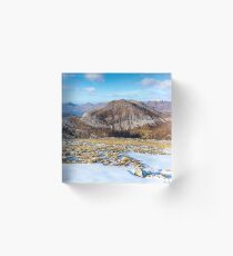 Meall a'Ghiubhais, Torridon Acrylic Block