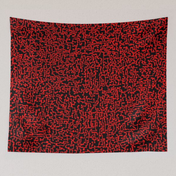 Item preview, thought 2, red on black designed and sold by dnparker.