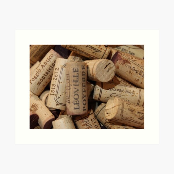 Corks Art Print