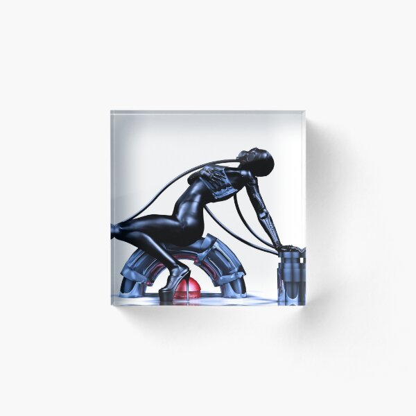 Latex gyniod: assimilation Acrylic Block