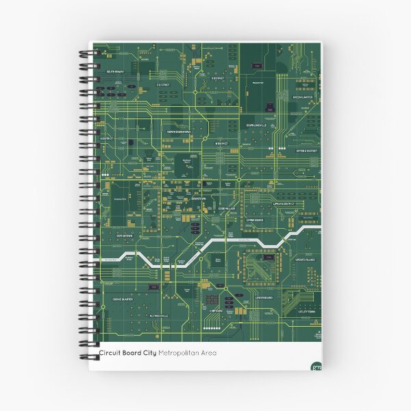 Item preview, Circuit Board City designed and sold by gmroyle.