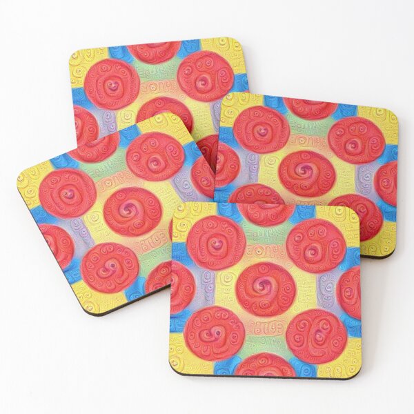 Item preview, #DeepDream Color Squares and Circles Visual Areas 5x5K v1448272824 designed and sold by blackhalt.