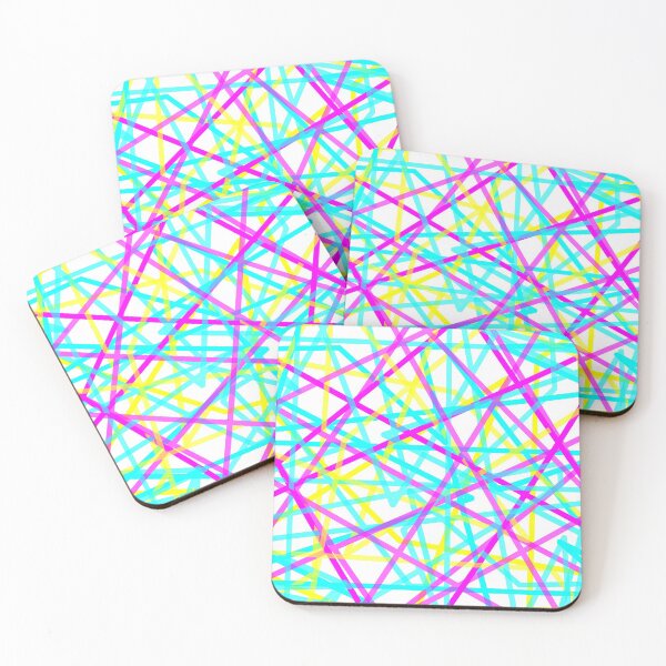 Item preview, Abstract lines CYM designed and sold by Artworksy.