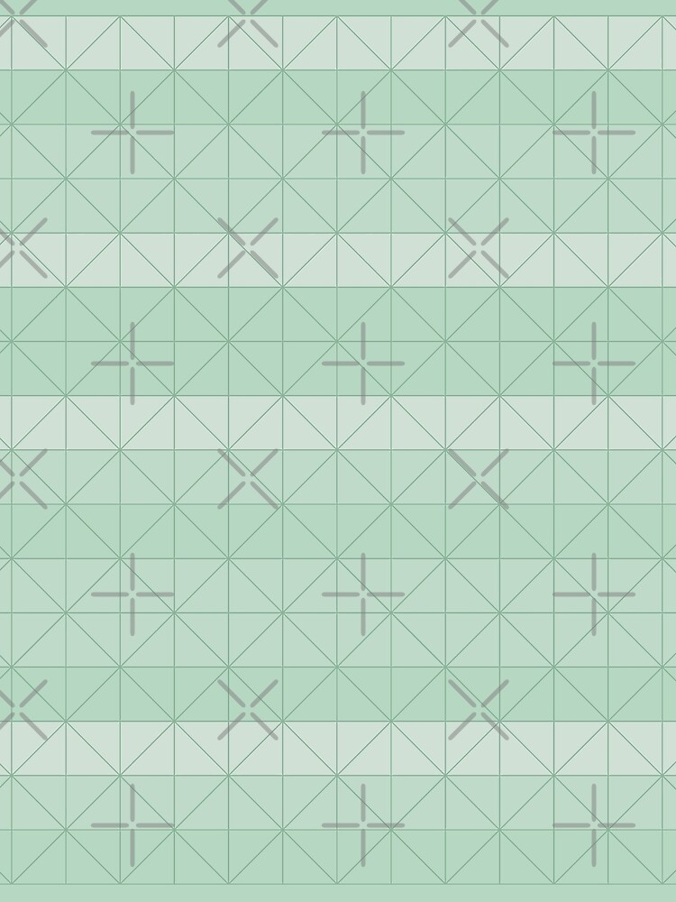 Geometric pattern mint green by PrintablesP