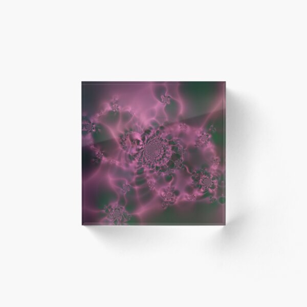 Purple Haze Acrylic Block