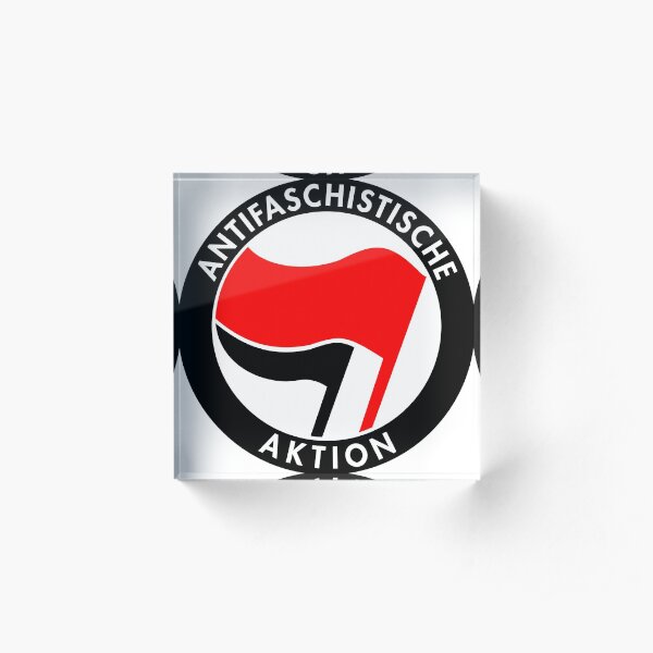 Antifaschistische Aktion Acrylic Block