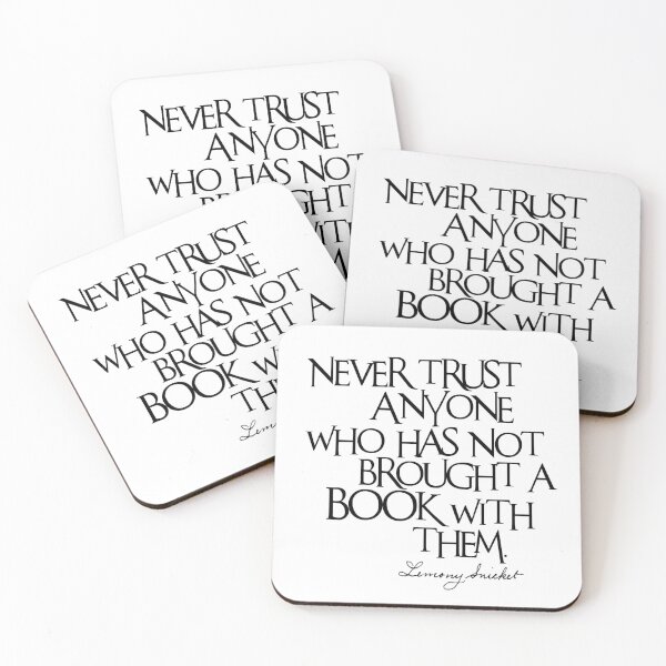 Item preview, Lemony Snicket Quote designed and sold by quiethere.