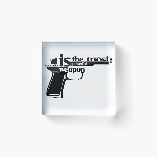 Item preview, education is weapon designed and sold by kuznecova49.