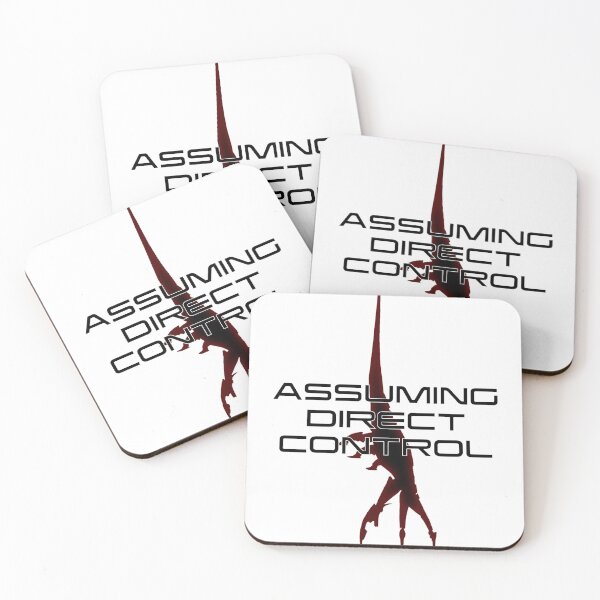 Mass Effect - Assuming Direct Control Coasters (Set of 4)