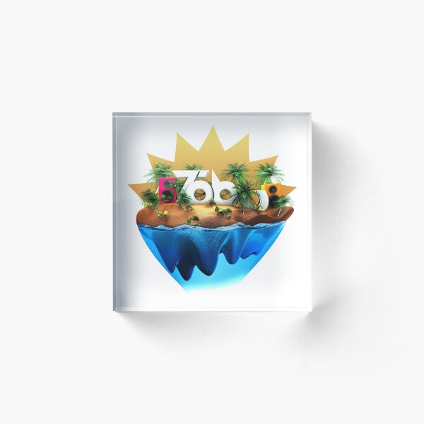Tobu Island 2 Acrylic Block
