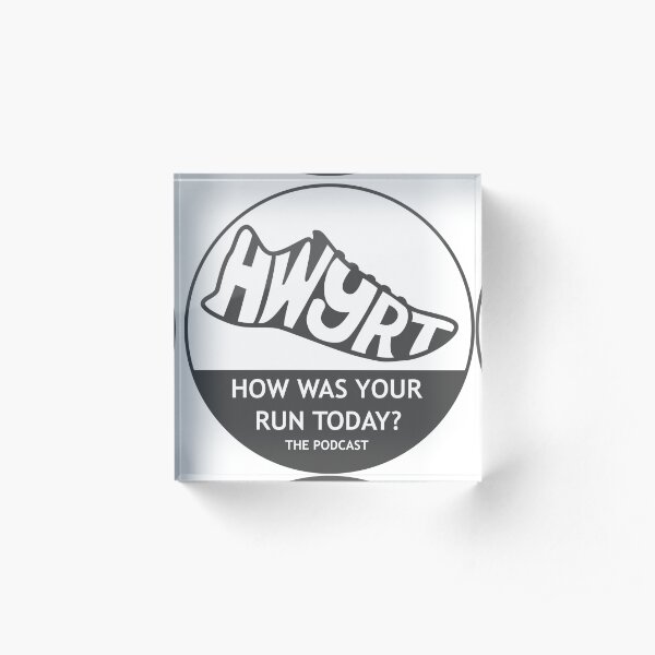 HWYRT 2016 logo/grey Acrylic Block