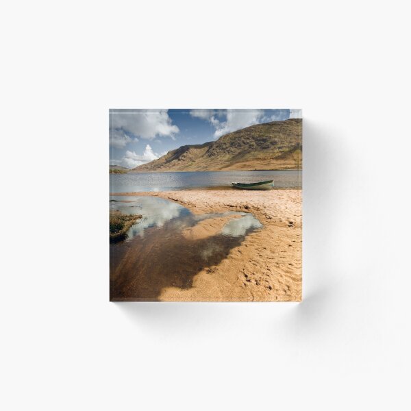 Lough Nafooey Co. Mayo/Galway Ireland. Acrylic Block