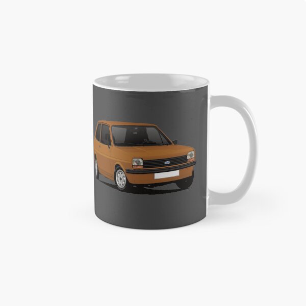 Aperçu de l'œuvre Virage Fiesta Mk1 - marron créée et vendue par knappidesign.