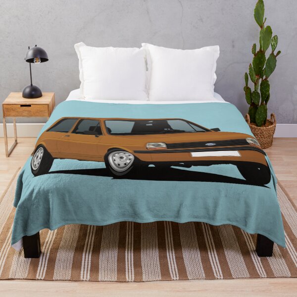 Item preview, Cornering Fiesta Mk1 - brown designed and sold by knappidesign.
