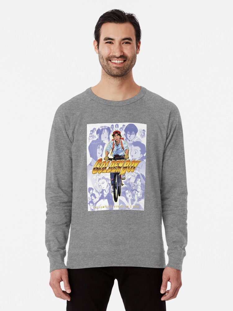 Golden Boy Anime Lightweight Sweatshirt By Strebs Redbubble