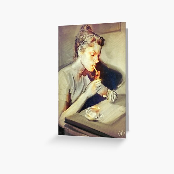 Lauren Bacall Greeting Card