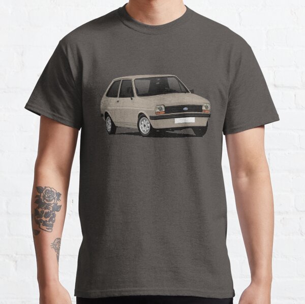 Vista previa del artículo con la obra «Cornering Fiesta Mk1 - beige», diseñado y vendido por knappidesign.