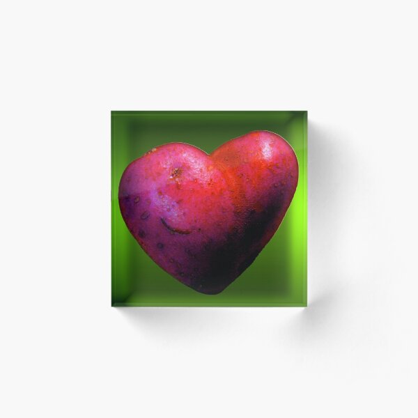 I LOVE Spuds! Acrylic Block