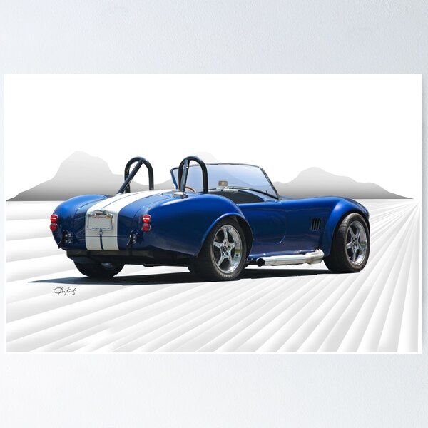 Item preview, 1965 Superformance Cobra Replica 'The Road Ahead' designed and sold by DaveKoontz.