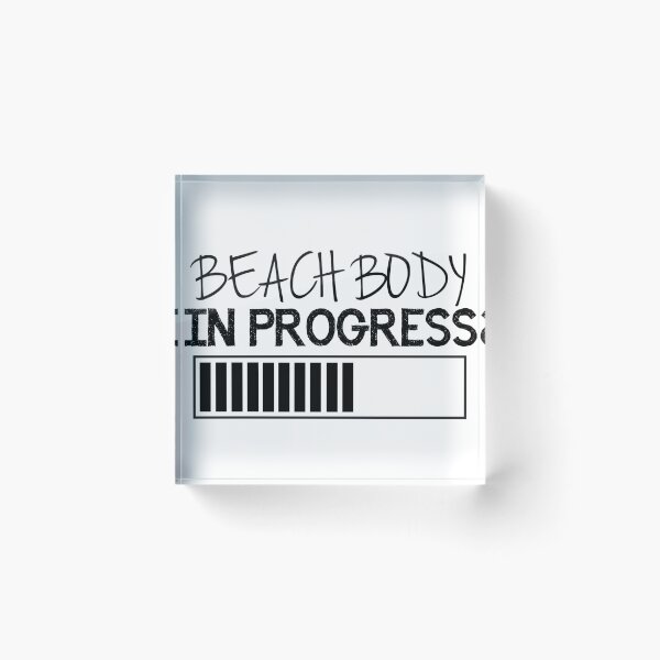Item preview, Beach Body in Progress designed and sold by cinemagia.
