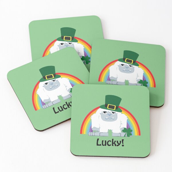 Item preview, Lucky Leprechaun Yeti designed and sold by Hedgie Designs.