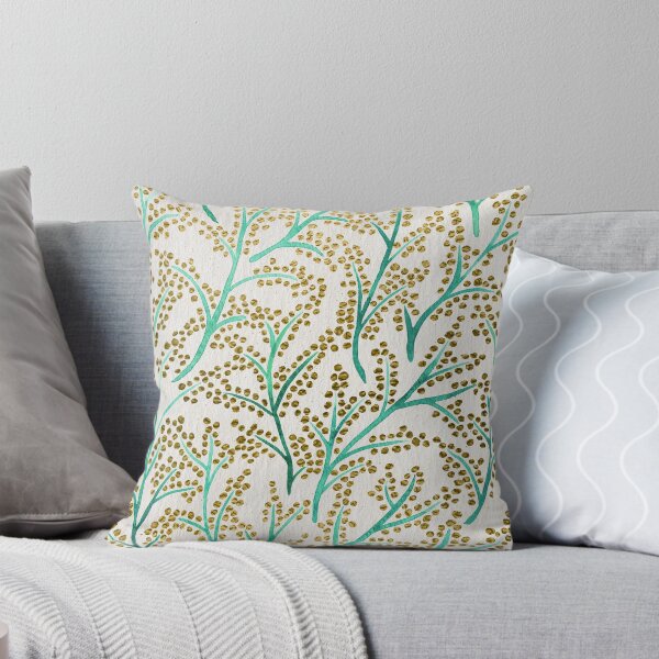 Item preview, Green & Gold Branches designed and sold by Cat Coquillette.