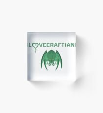 Lovecraftian Acrylic Block