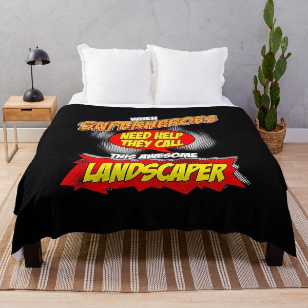 Item preview, Funny Landscaper hero product - Comic Style - perfect gift designed and sold by Pummli.