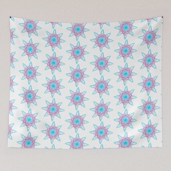 Item preview, Spirograph Pride Pattern: Trans designed and sold by TravellingAlle.