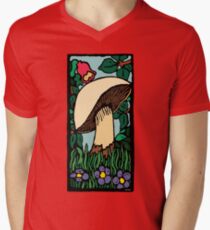 Mushroom V-Neck T-Shirt