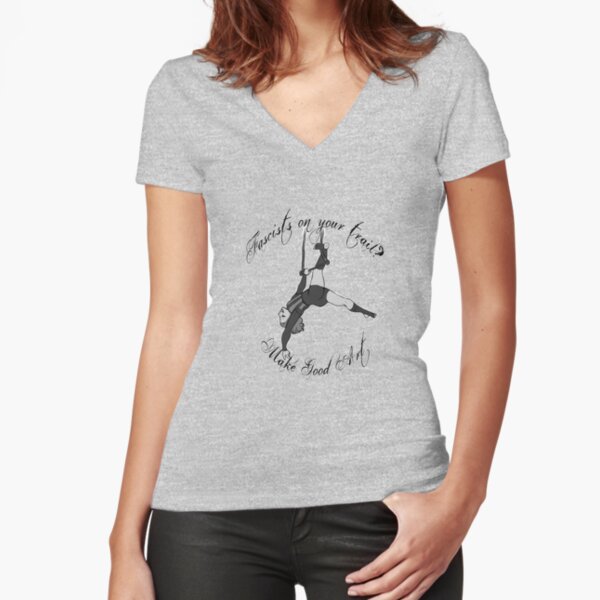 Fitted V-Neck T-Shirt
