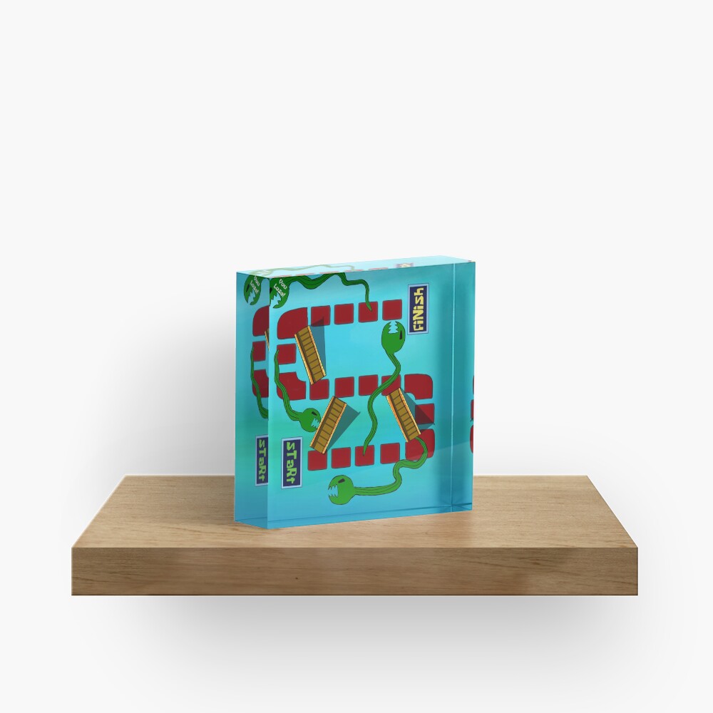 Eels and Escalators Acrylic Block