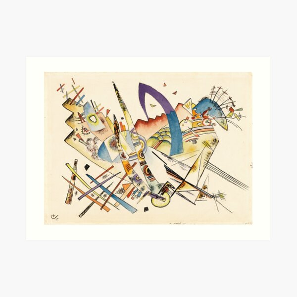 Kandinsky Sin título 1922 Reproducción de obras de arte, diseño de carteles, impresiones, camisetas, hombres, mujeres, niños, jóvenes Lámina artística