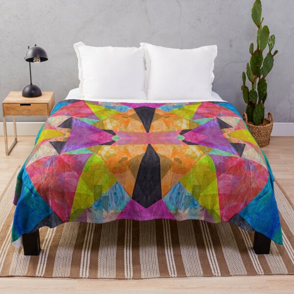 Item preview, Crinkled Geometric Collage  designed and sold by Ruth Palmer.