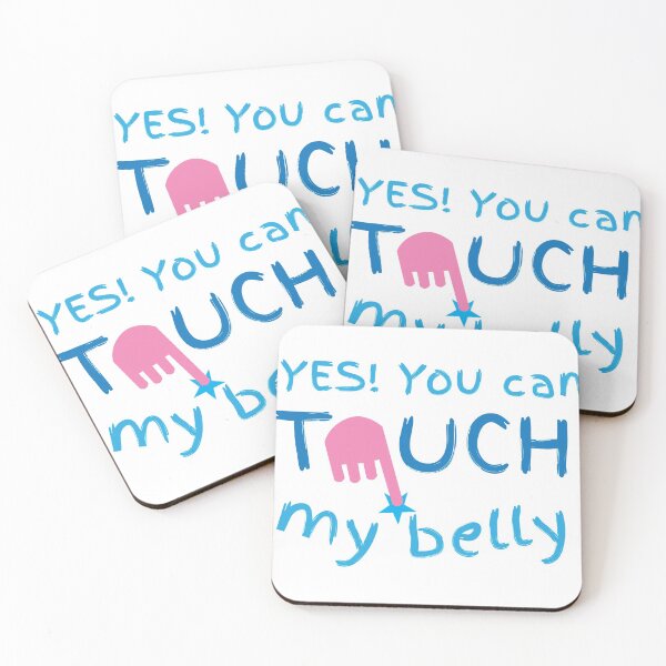 Item preview, YES! you can touch my Belly! Pregnancy maternity design designed and sold by jazzydevil.