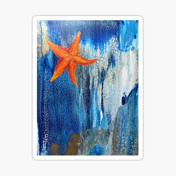 Starfish Beaches Sticker