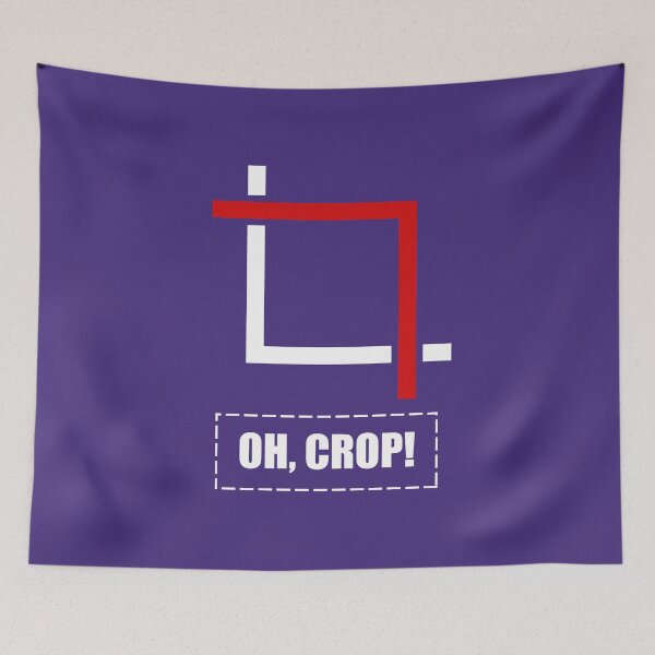 Item preview, Oh, Crop! Photoediting Humor - Darkroom Edition designed and sold by WordvineMedia.