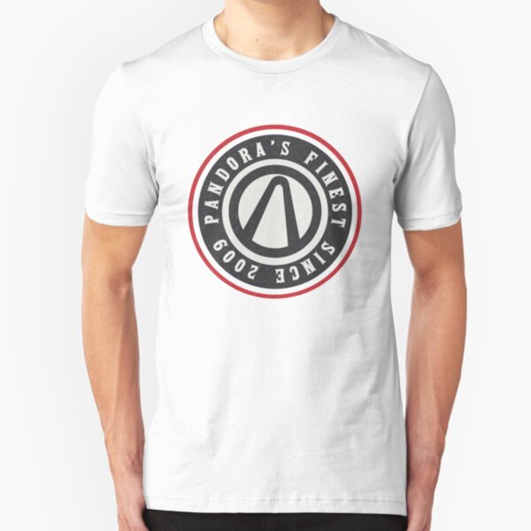 Pandora's Finest | Borderlands Fashion Logo Slim Fit T-Shirt