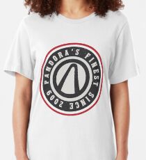 Pandora's Finest | Borderlands Fashion Logo Slim Fit T-Shirt