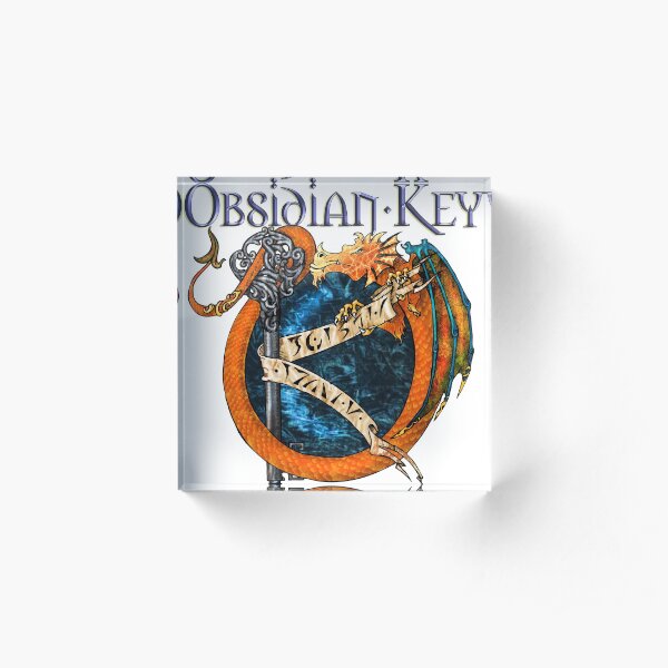 Obsidian Key - SLY Dragon - Progressive Rock Metal Music - (Epic Style) - FD Acrylic Block
