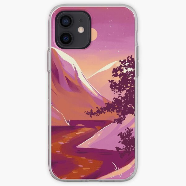 Lesbian Pride Mountain iPhone Soft Case