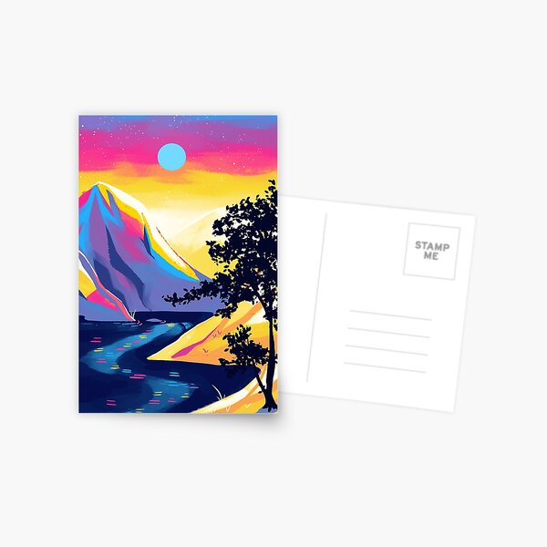 Item preview, Pansexual Pride Mountain designed and sold by spadenightmaren.