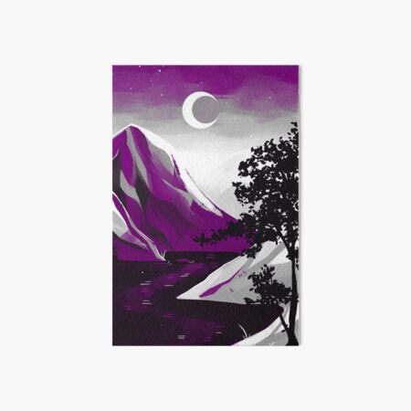 Artikel-Vorschau von Asexual Pride Mountain, designt und verkauft von spadenightmaren.