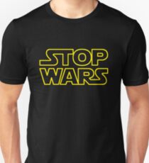 Arrêtez les guerres T-shirt ajusté